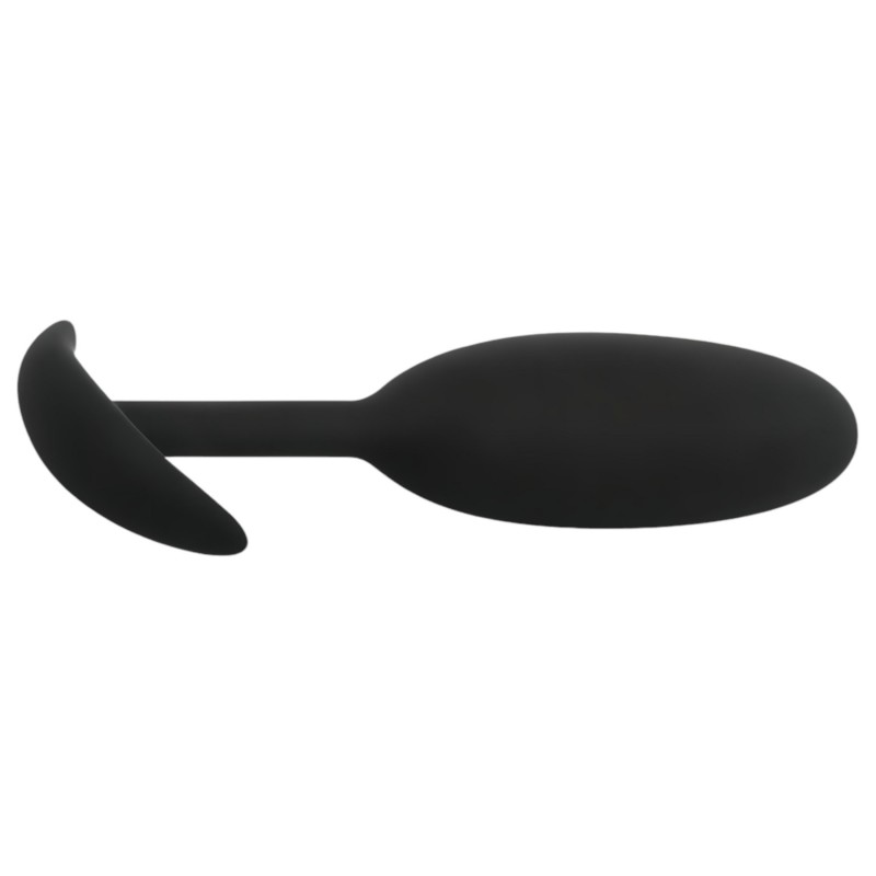 EasyToys Heavy Fulfiller - 54 g-os anál plug - kicsi (fekete) 137315 termék bemutató kép
