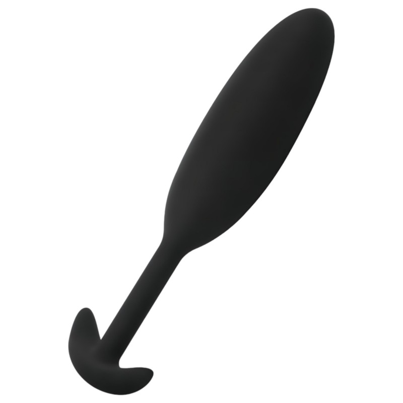 EasyToys Heavy Fulfiller - 54 g-os anál plug - kicsi (fekete) 137316 termék bemutató kép