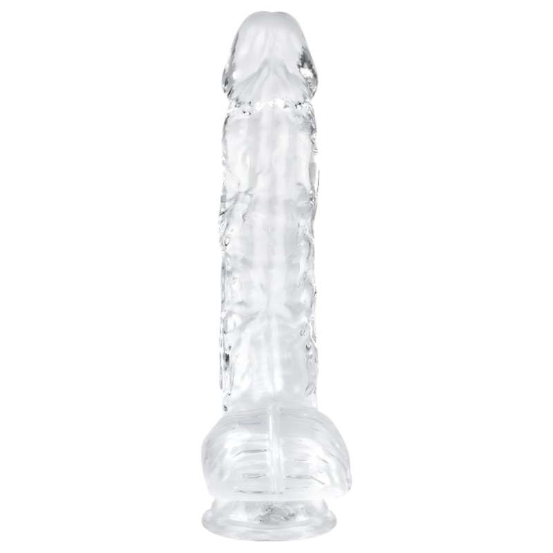 EasyToys - herés dildó - 13,5cm (átlátszó) 116154 termék bemutató kép