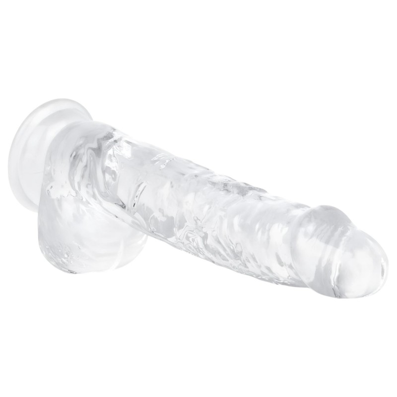 EasyToys - herés dildó - 13,5cm (átlátszó) 116155 termék bemutató kép