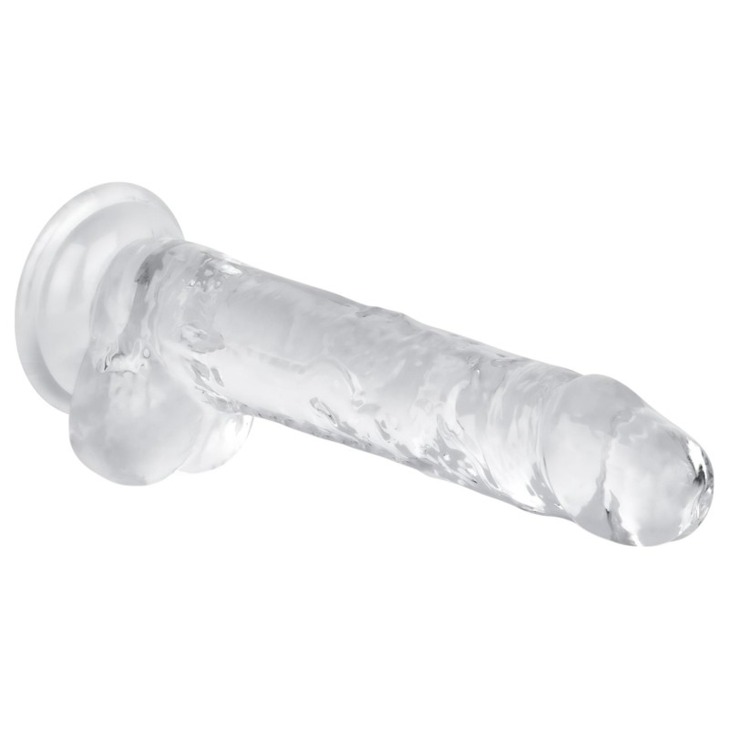 EasyToys - herés dildó - 17cm (átlátszó) 116064 termék bemutató kép