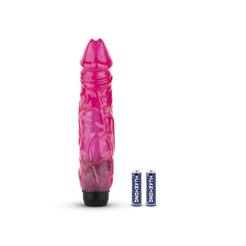 Easytoys Jelly Supreme - élethű vibrátor (pink) 74027 termék bemutató kép