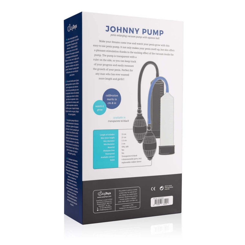 Easytoys - péniszpumpa (fekete) 73870 termék bemutató kép