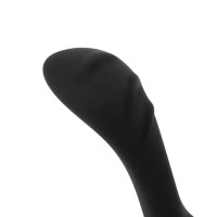 Easytoys Pleasure Ring - rugalmas pénisz- és heregyűrű (fekete) 74109 termék bemutató kép