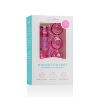Easytoys Pocket Rocket - vibrátoros szett - pink (5 részes) 48606 termék bemutató kép
