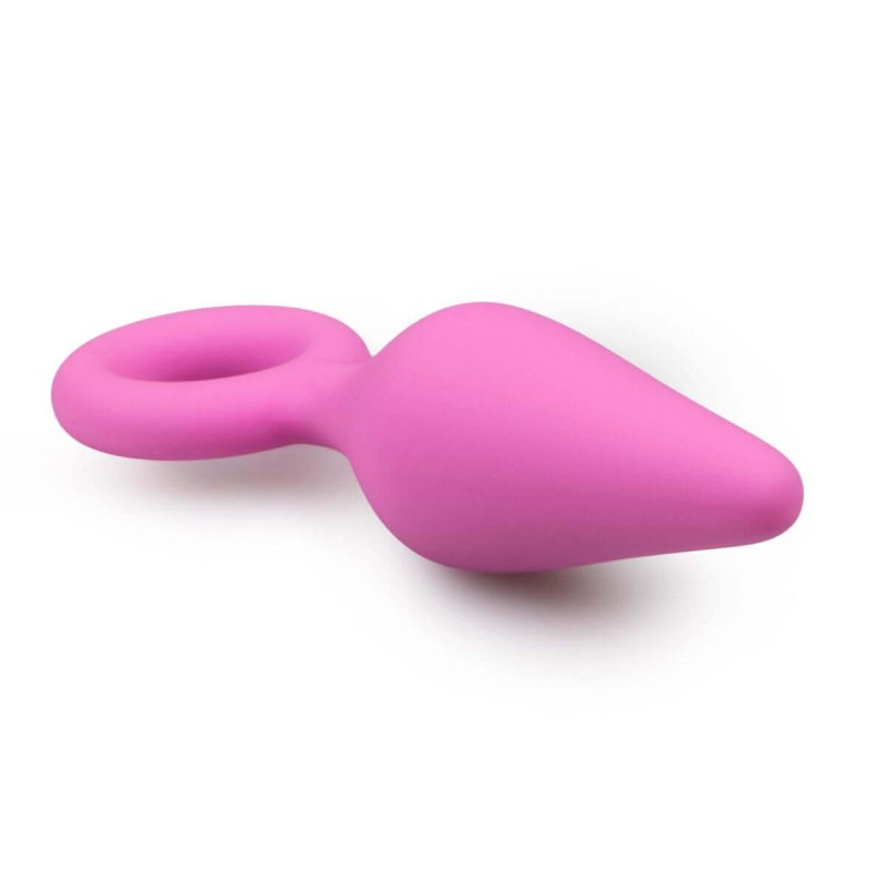 Easytoys Pointy Plug S - anál plug (pink) - kicsi 50285 termék bemutató kép