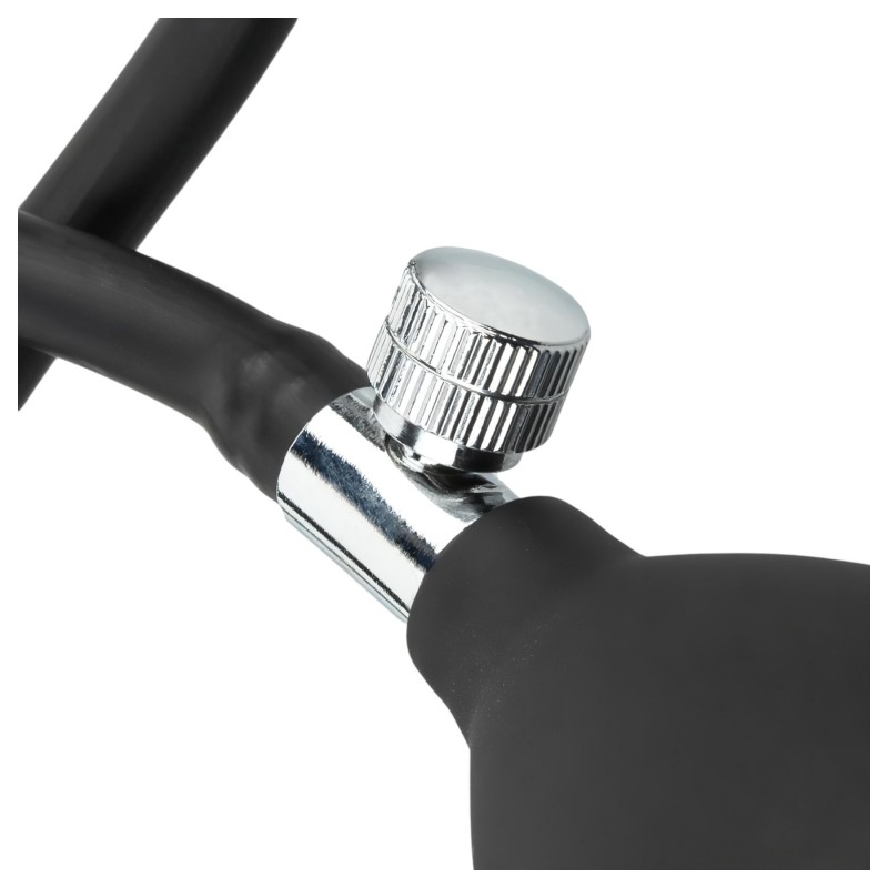 EasyToys - pumpálható anál plug (fekete) 116039 termék bemutató kép