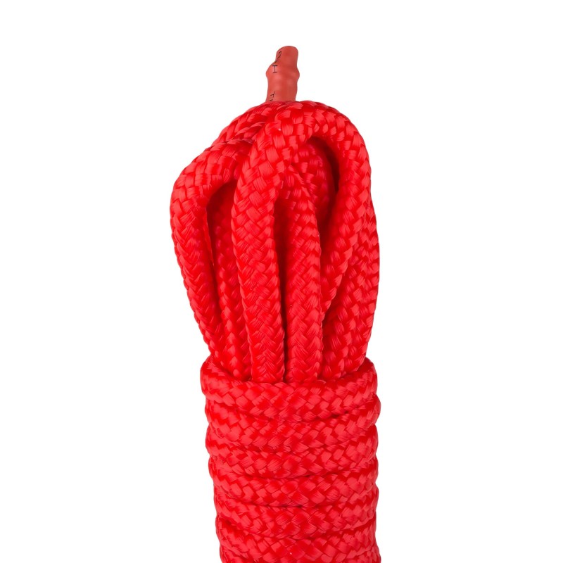 EasyToys Rope - piros bondage kötél shibari kötözéshez (10 m) 164618 termék bemutató kép