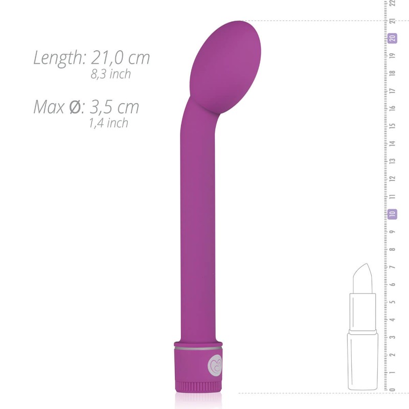 Easytoys Slim - G-pont vibrátor (lila) 73705 termék bemutató kép