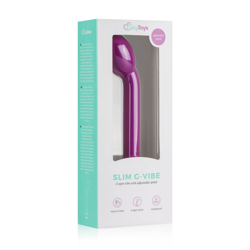 Easytoys Slim - G-pont vibrátor (lila) 73706 termék bemutató kép