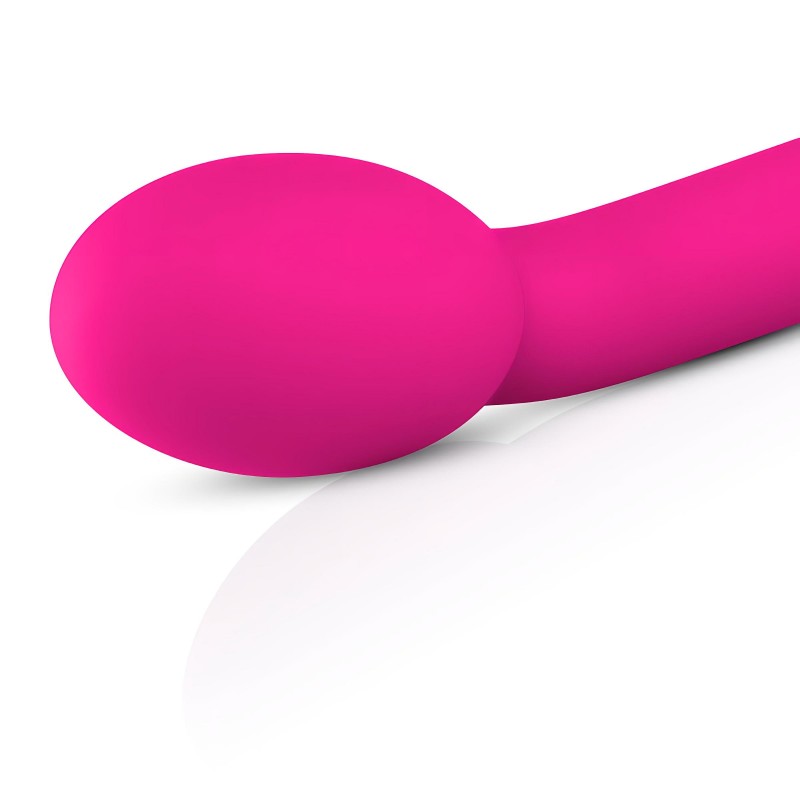 EasyToys Slim - vékony, hajlított fejű G-pont vibrátor (pink) 156010 termék bemutató kép