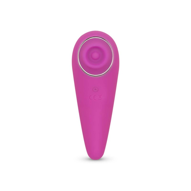 Easytoys Taptastic Vibe - akkus, vízálló csikló vibrátor (pink) 74039 termék bemutató kép