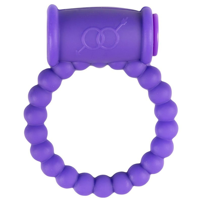 Easytoys - vibrációs péniszgyűrű (lila) 151681 termék bemutató kép