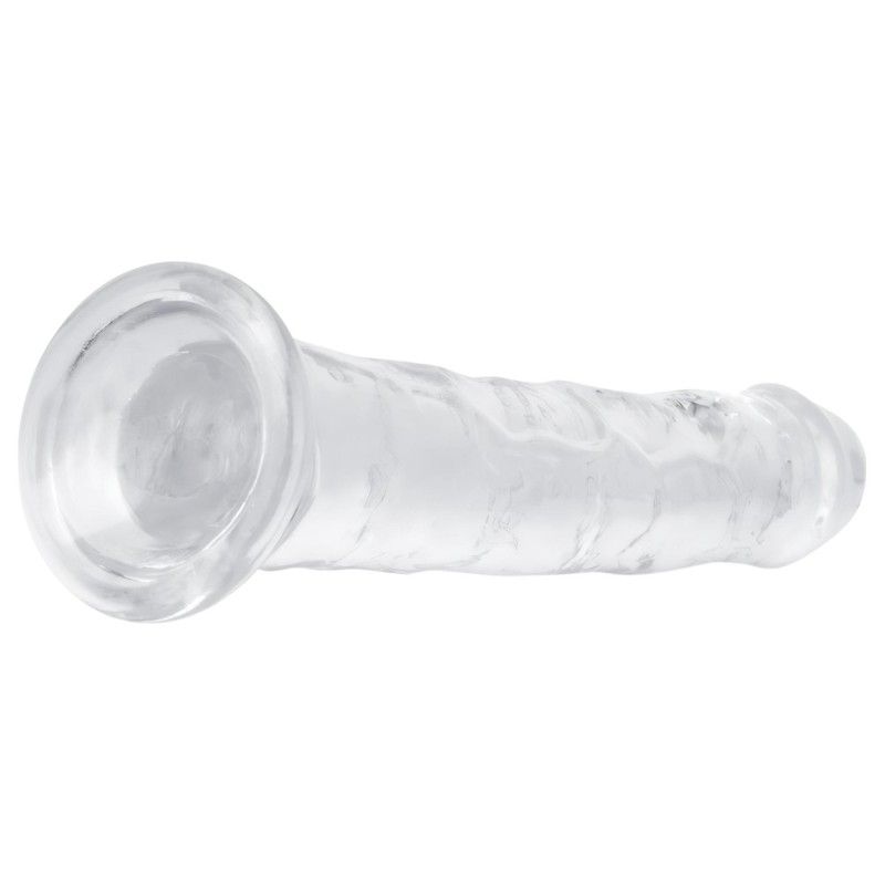 EasyToys - zselés dildó - 18 cm (átlátszó) 129532 termék bemutató kép