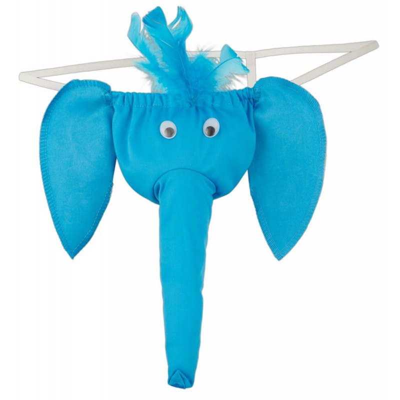 Elefánt tanga - kék (S-L) 64841 termék bemutató kép