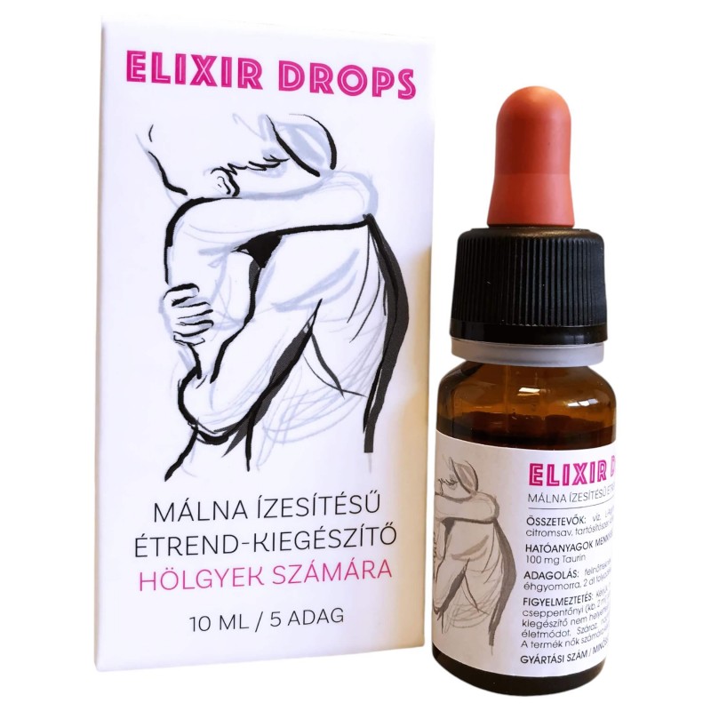 ELIXIR - női vágyfokozó cseppek (10 ml) - málna 130514 termék bemutató kép