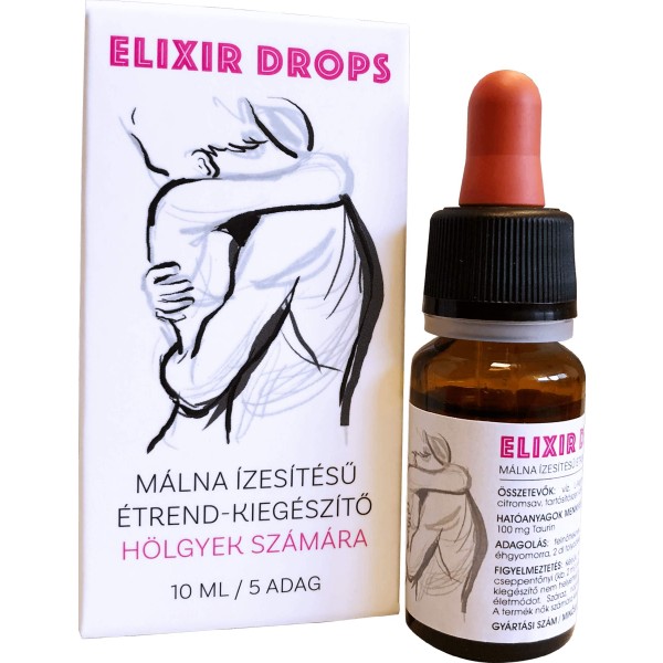 ELIXIR - női vágyfokozó cseppek (10ml) - málna
