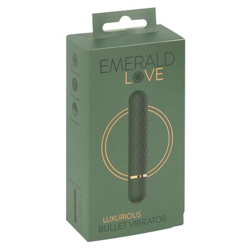 Emerald Love - akkus, vízálló rúdvibrátor (zöld) 72901 termék bemutató kép