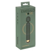 Emerald Love Wand - akkus, vízálló masszírozó vibrátor (zöld) 72903 termék bemutató kép