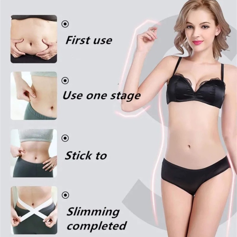 EMS - akkus menstruációs masszírozó öv (fehér) 90871 termék bemutató kép