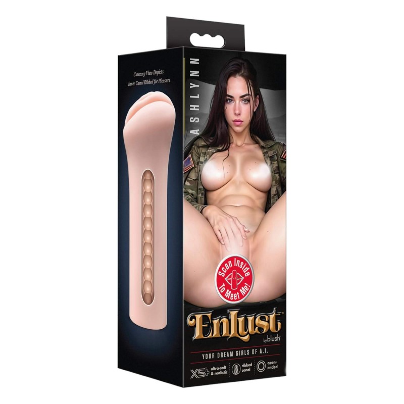 EnLust Ashlynn - AI Dream Girl bordázott élethű maszturbátor 91033 termék bemutató kép
