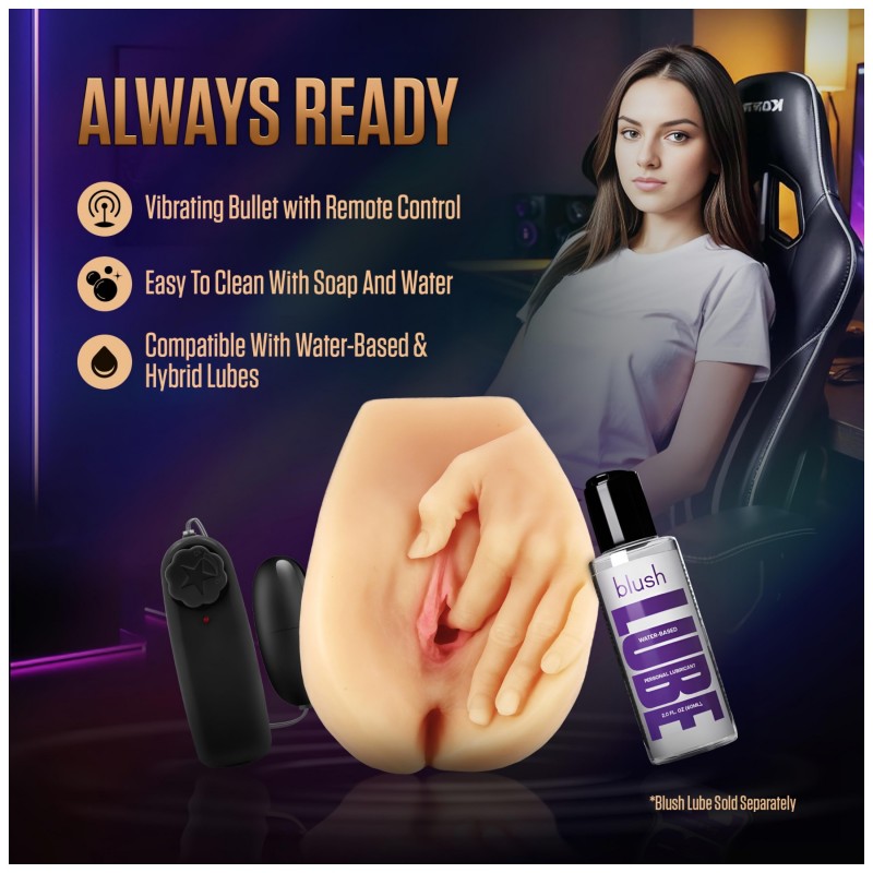 EnLust Selena – AI Dream Girl kettős nyílású vibrációs maszturbátor 144033 termék bemutató kép