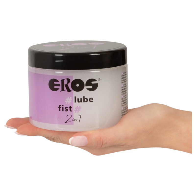 EROS 2in1 Lube & Fist - hibrid síkosító (500 ml) 133448 termék bemutató kép