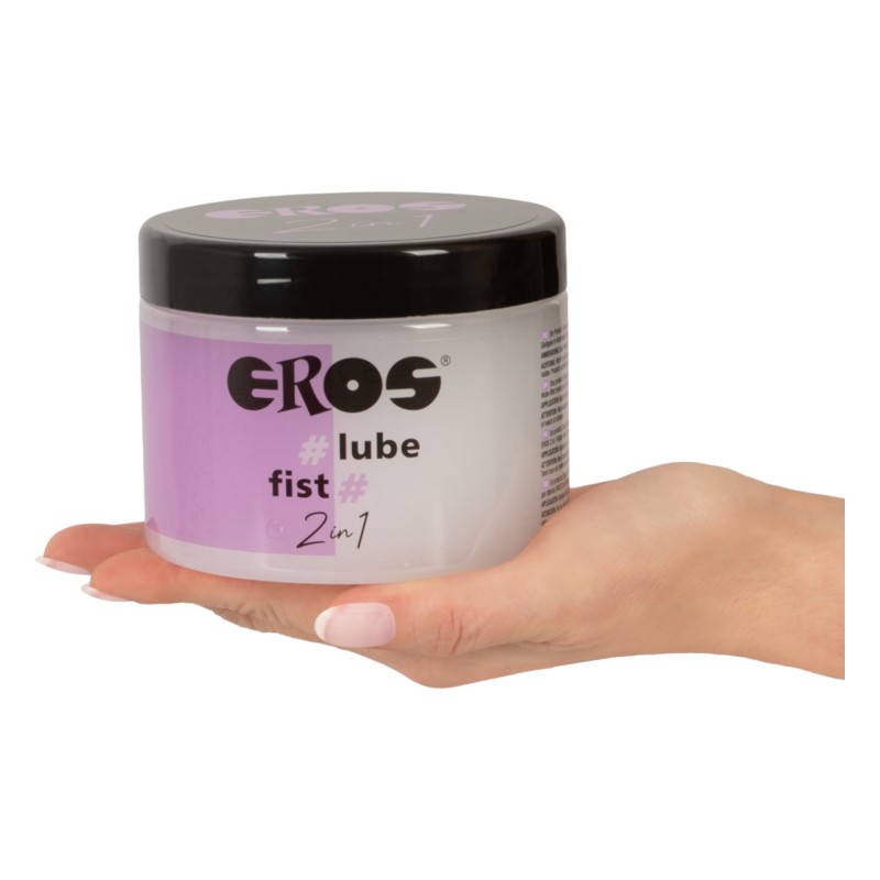 EROS 2in1 Lube & Fist - hibrid síkosító (500ml) 95552 termék bemutató kép