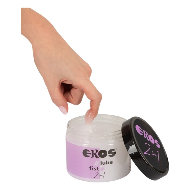 EROS 2in1 Lube & Fist - hibrid síkosító (500 ml) 95553 termék bemutató kép
