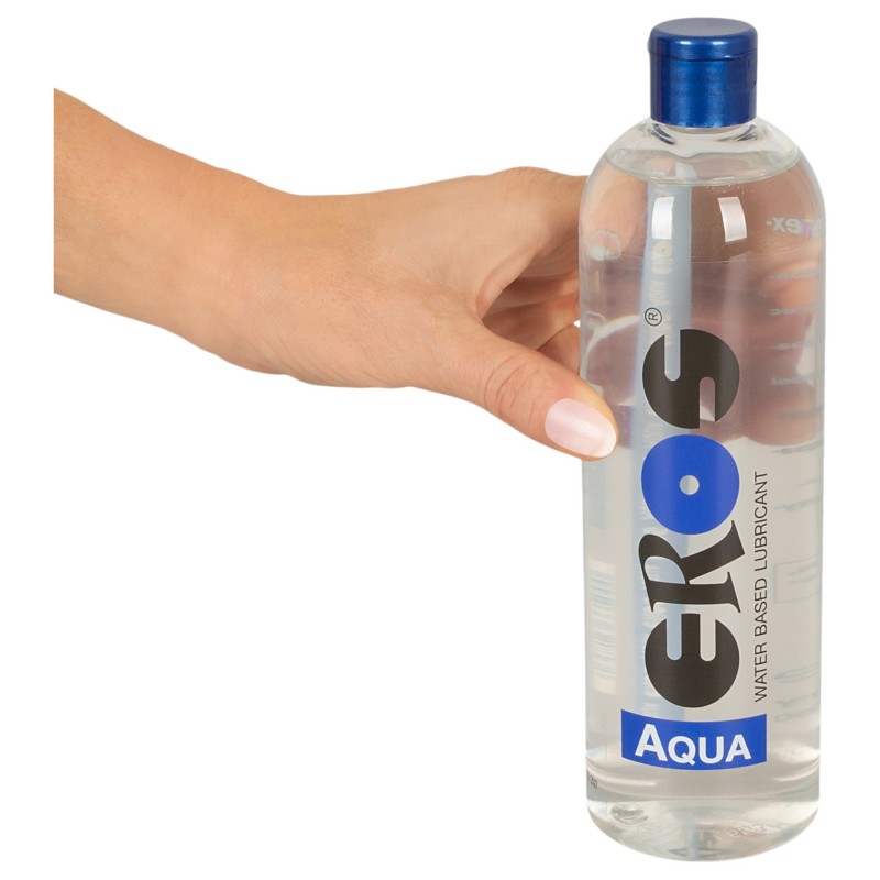 EROS Aqua - flakonos vízbázisú síkosító (500 ml) 104529 termék bemutató kép