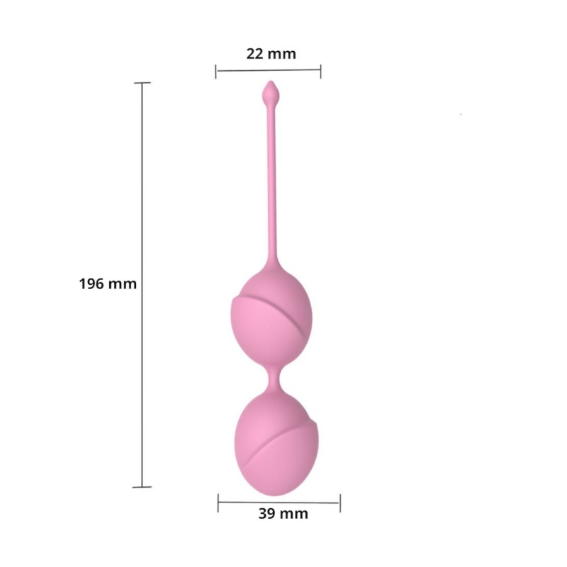 Erospace Sweet Play - gésagolyó duó (pink) 170194 termék bemutató kép