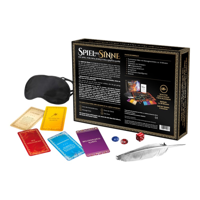 Érzékek Játéka - felnőtt szex társasjáték (német) 115112 termék bemutató kép