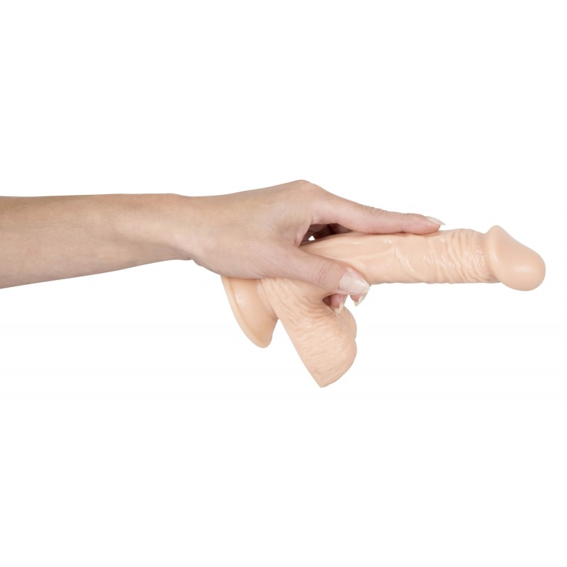 You2Toys - Európai szerető - herés dildó - közepes (natúr) 12807 termék bemutató kép