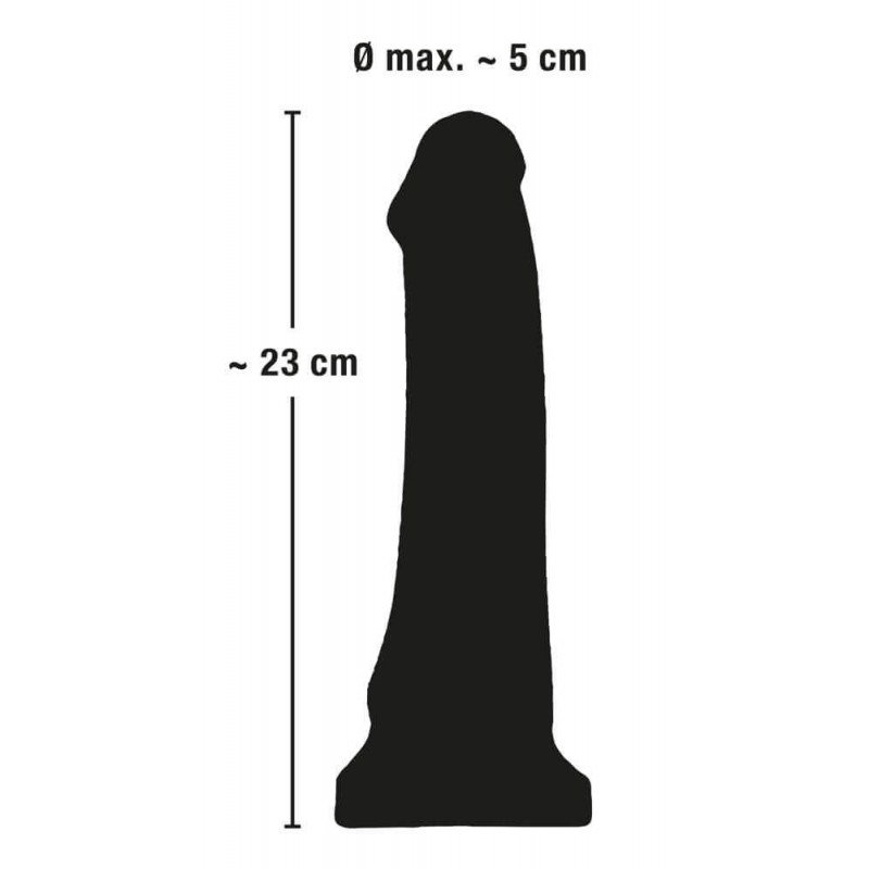 Európai szerető vibrátor (23 cm) 76794 termék bemutató kép