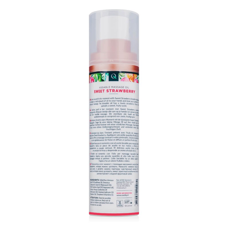 Exotiq - illatos masszázsolaj - eper (100 ml) 43660 termék bemutató kép