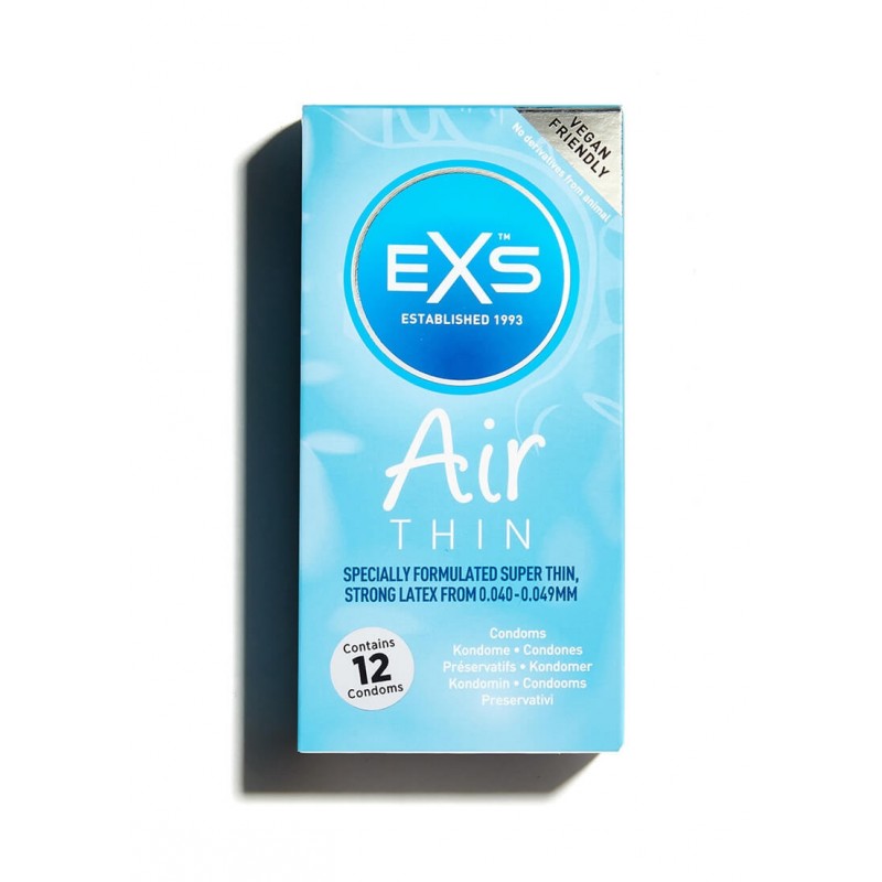 EXS Air Thin - latex óvszer (12db) 77712 termék bemutató kép