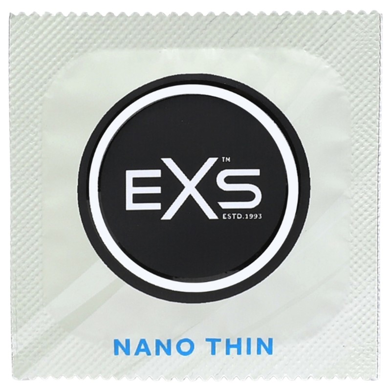 EXS Nano Thin - ultravékony óvszer (100 db) 148508 termék bemutató kép