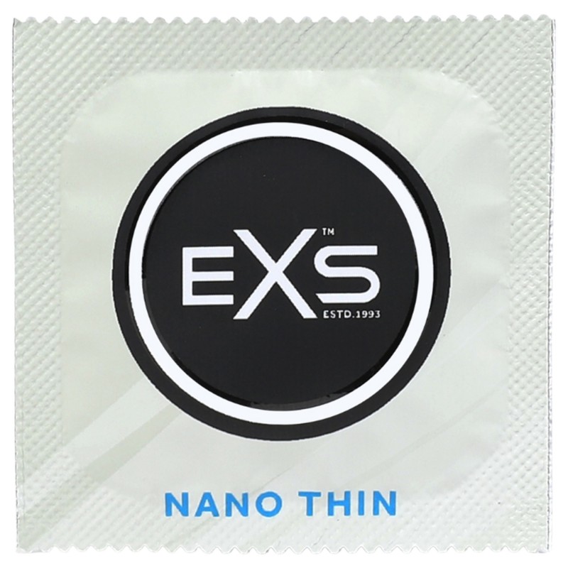 EXS Nano Thin - ultravékony óvszer (48 db) 148501 termék bemutató kép
