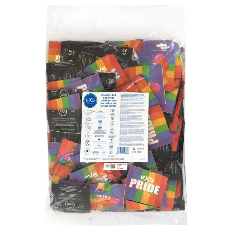 EXS Pride - latex óvszer (144 db) 134984 termék bemutató kép