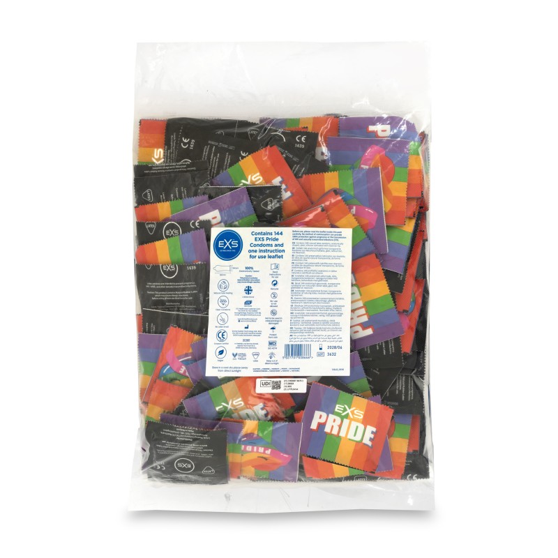 EXS Pride - latex óvszer (144db) 93654 termék bemutató kép