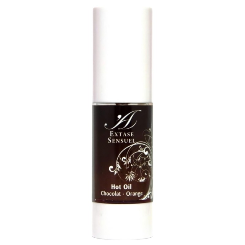 Extase Sensuel - melegítő masszázsolaj - narancs-csoki (30 ml) 135040 termék bemutató kép