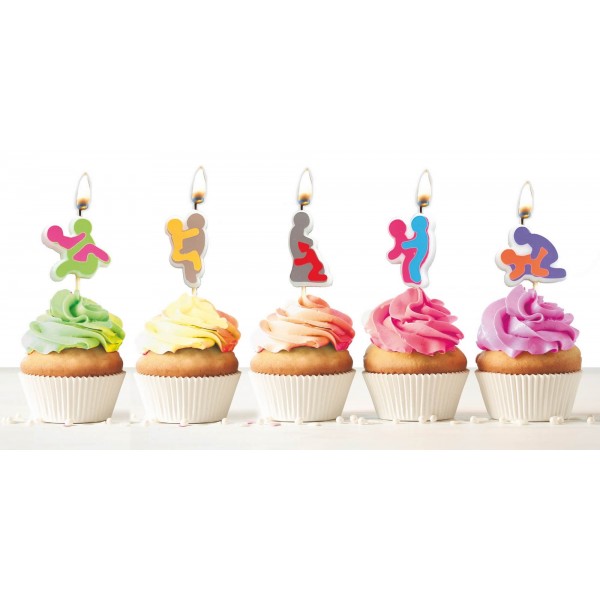 F*ckers! - szexpóz gyertya (5db)