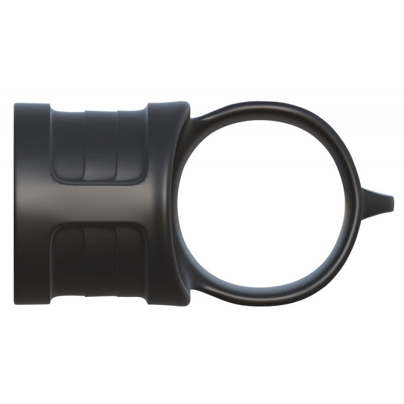 Fantasy Mr. Big - péniszgyűrű és herenyújtó-gyűrű (fekete) 30223 termék bemutató kép