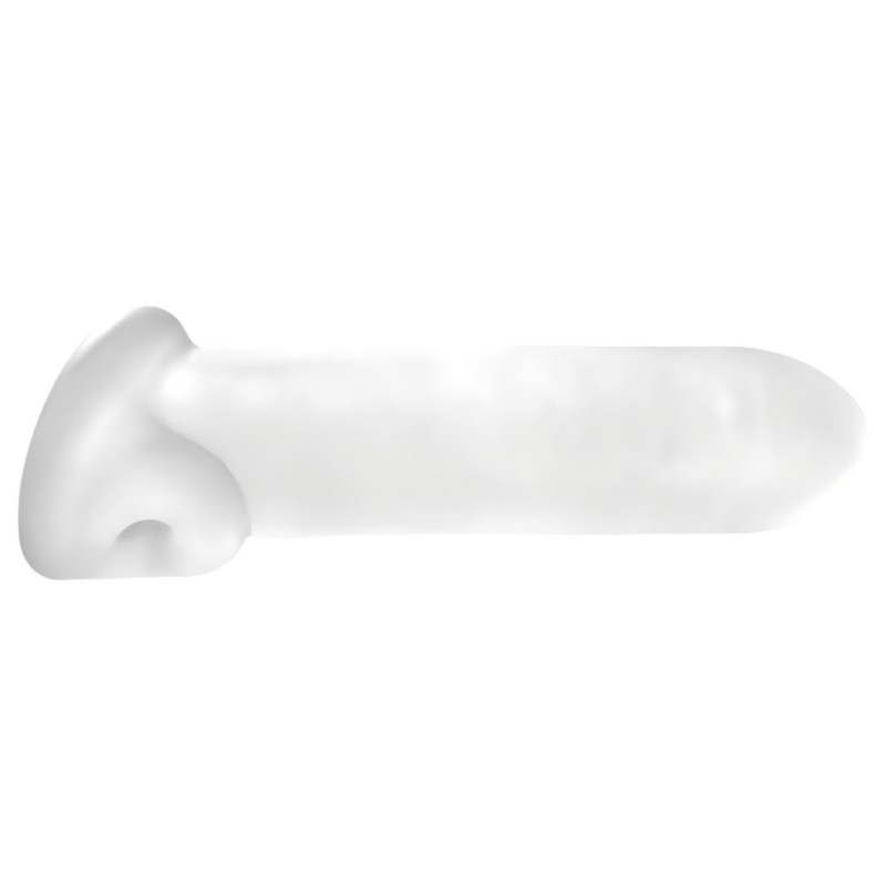 Perfect Fit - Fat Boy Original Ultra Fat - péniszköpeny (19 cm, fehér) 134821 termék bemutató kép