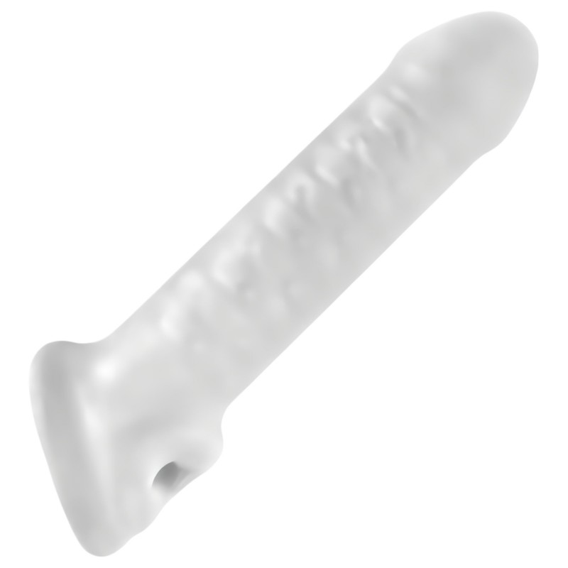 Perfect Fit - Fat Boy Thin - péniszköpeny (17 cm, fehér) 131472 termék bemutató kép