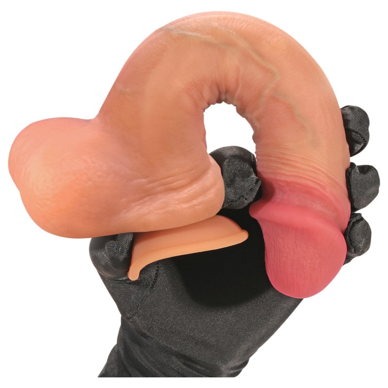 FeelSkin - natúr ultra realisztikus herés dildó (21 cm) 145529 termék bemutató kép