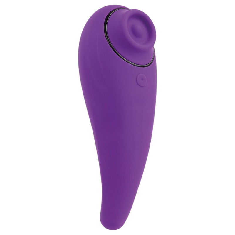 FEELZTOYS Femmegasm - akkus 2in1 csikló vibrátor, csiklóizgató (lila) 164966 termék bemutató kép