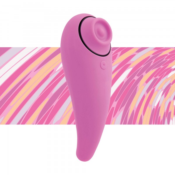 FEELZTOYS Femmegasm - akkus 2in1 csikló vibrátor (pink)