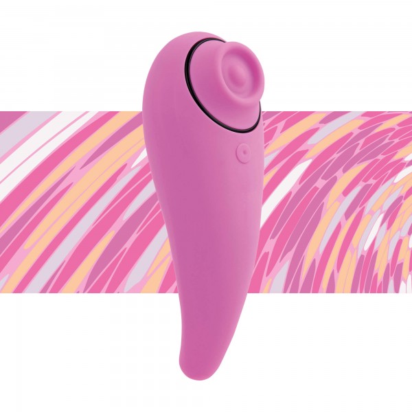 FEELZTOYS Femmegasm - vízálló hüvelyi és csiklóvibrátor (pink)