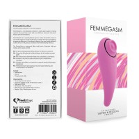 FEELZTOYS Femmegasm - vízálló hüvelyi és csiklóvibrátor (pink) 41422 termék bemutató kép